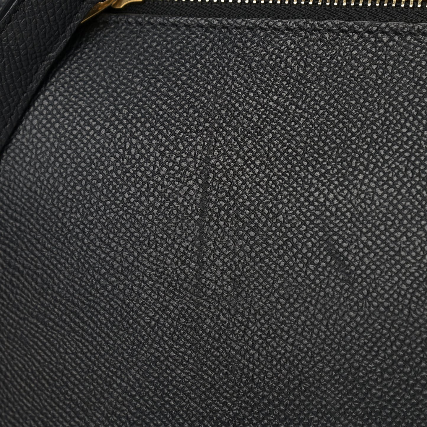 Grained Calfskin Mini Belt Bag Black
