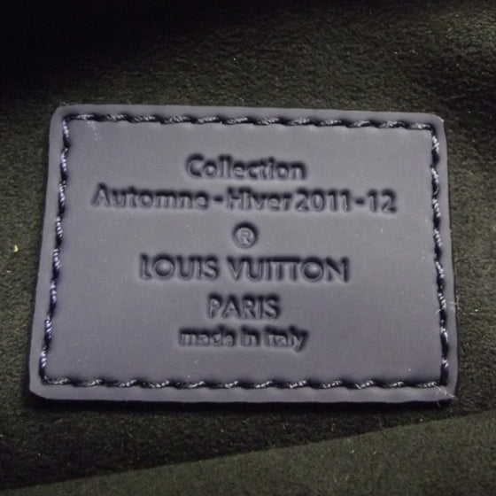 Louis Vuitton Monogram Addiction Vertical Lockit MM Blue 7 of 8