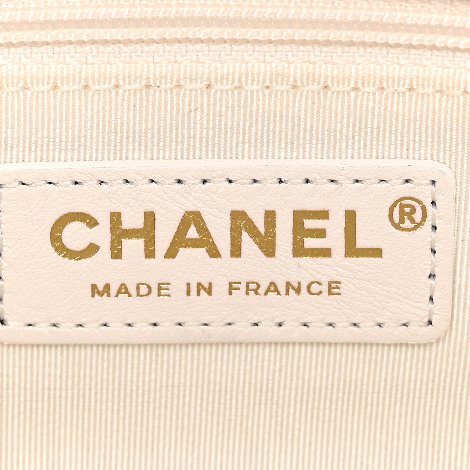 Chanel Shearling Lambskin Quilted CC Chain Flap White 6 of 10