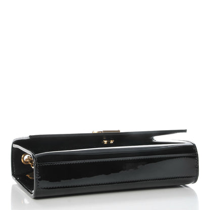 Saint Laurent Patent Small Monogram Kate Satchel Black 4 of 6