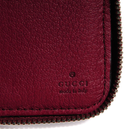 Gucci Calfskin Soho Compact Wallet Bordeaux 6 of 7