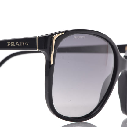 Prada Polarized Sunglasses SPR01O Black 9 of 10