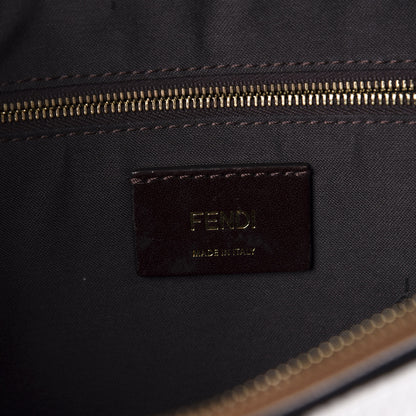 Fendi X FILA Cuoio Romano Vitello Century Mania Stars Belt Bag White Ice Ebano Multicolor 8 of 9
