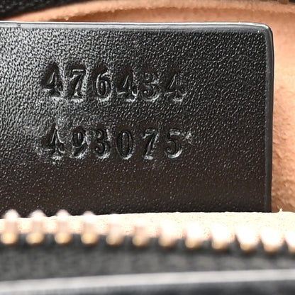 Gucci Calfskin Matelasse GG Marmont Belt Bag 95 38 Black 7 of 11