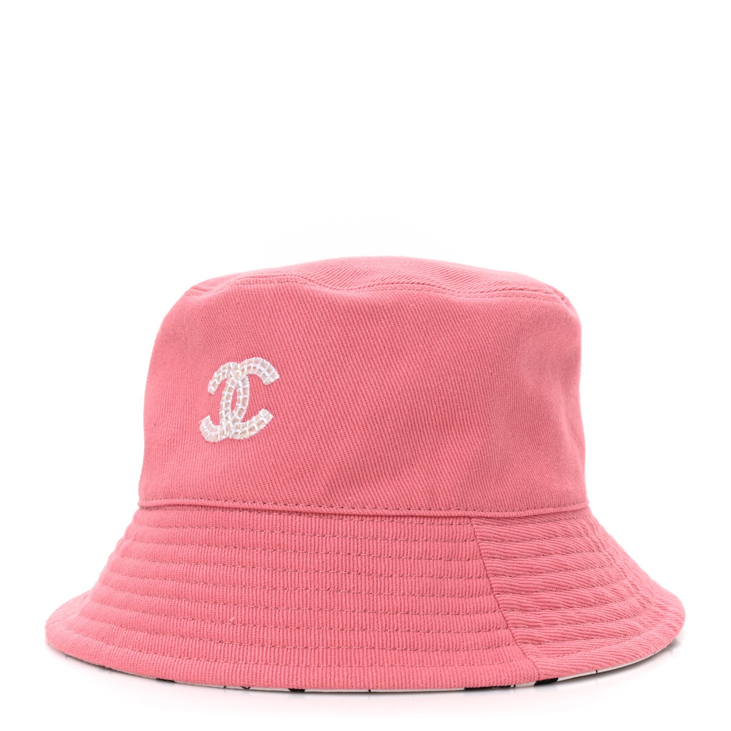 CC Bucket Hat Pink White Black