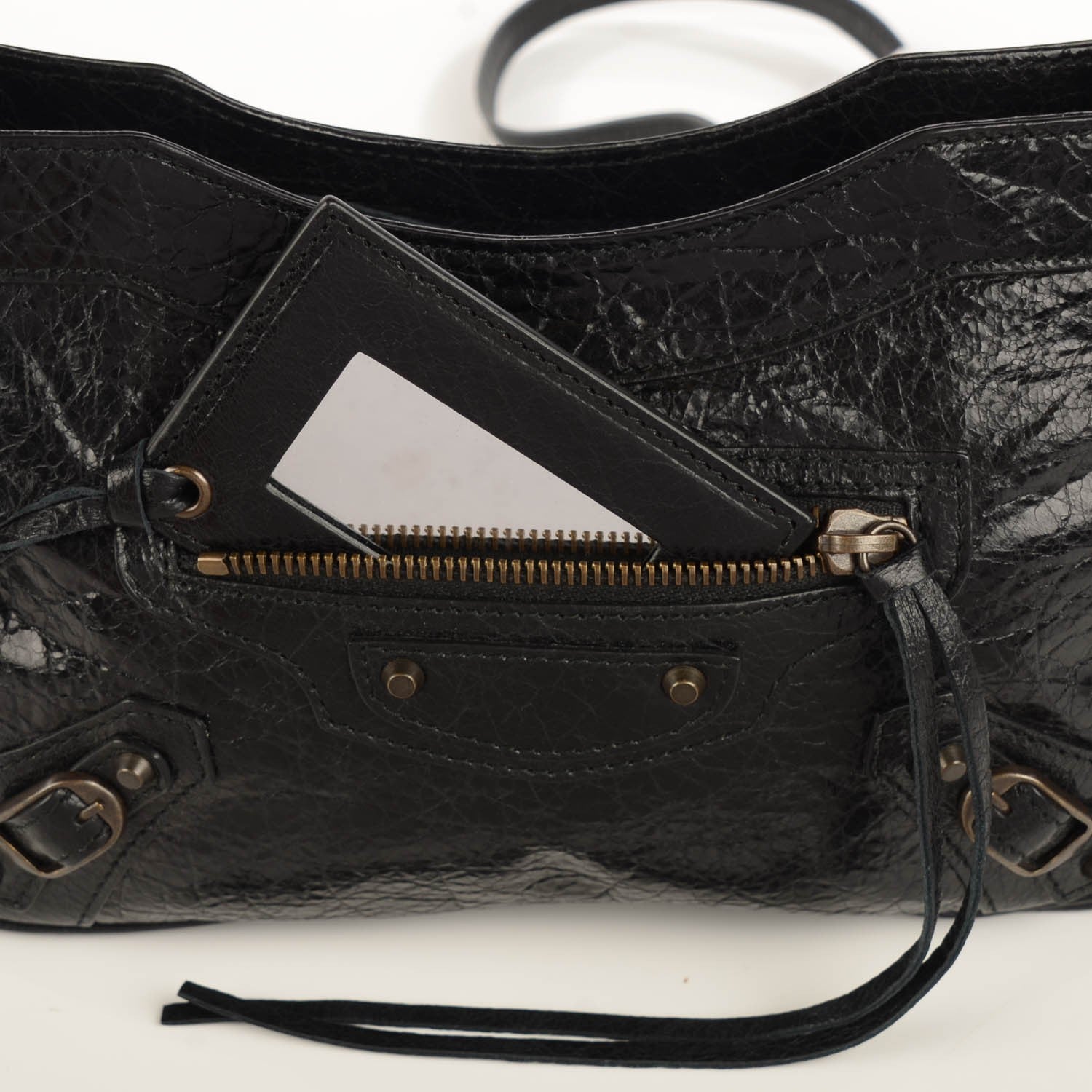 Balenciaga Agneau Classic Hardware Hip Black 5 of 12