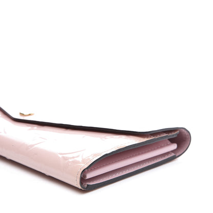 Louis Vuitton Vernis Sarah Wallet NM Rose Ballerine 8 of 8
