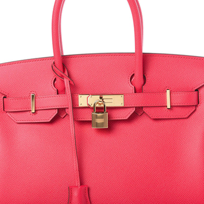 Hermes Epsom Birkin 30 Rose Extreme 39 of 40