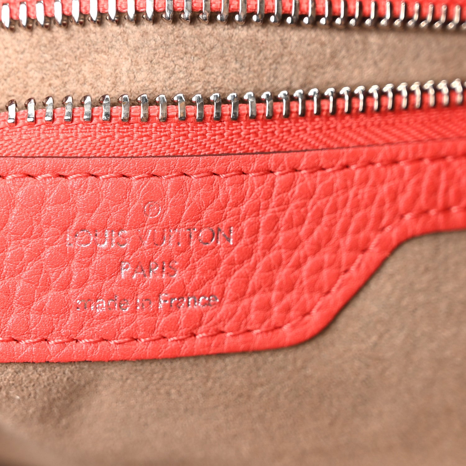 Louis Vuitton Mahina Selene MM Corail 6 of 9