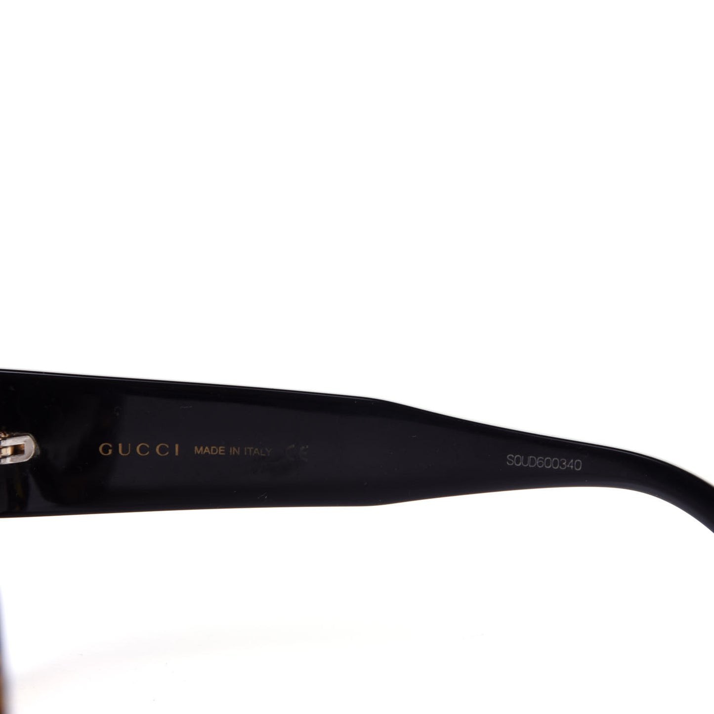 Acetate Square Frame Sunglasses GG0053S Havana