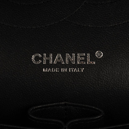 Chanel Crumpled Calfskin Quilted Jumbo Double Flap So Black 7 of 8