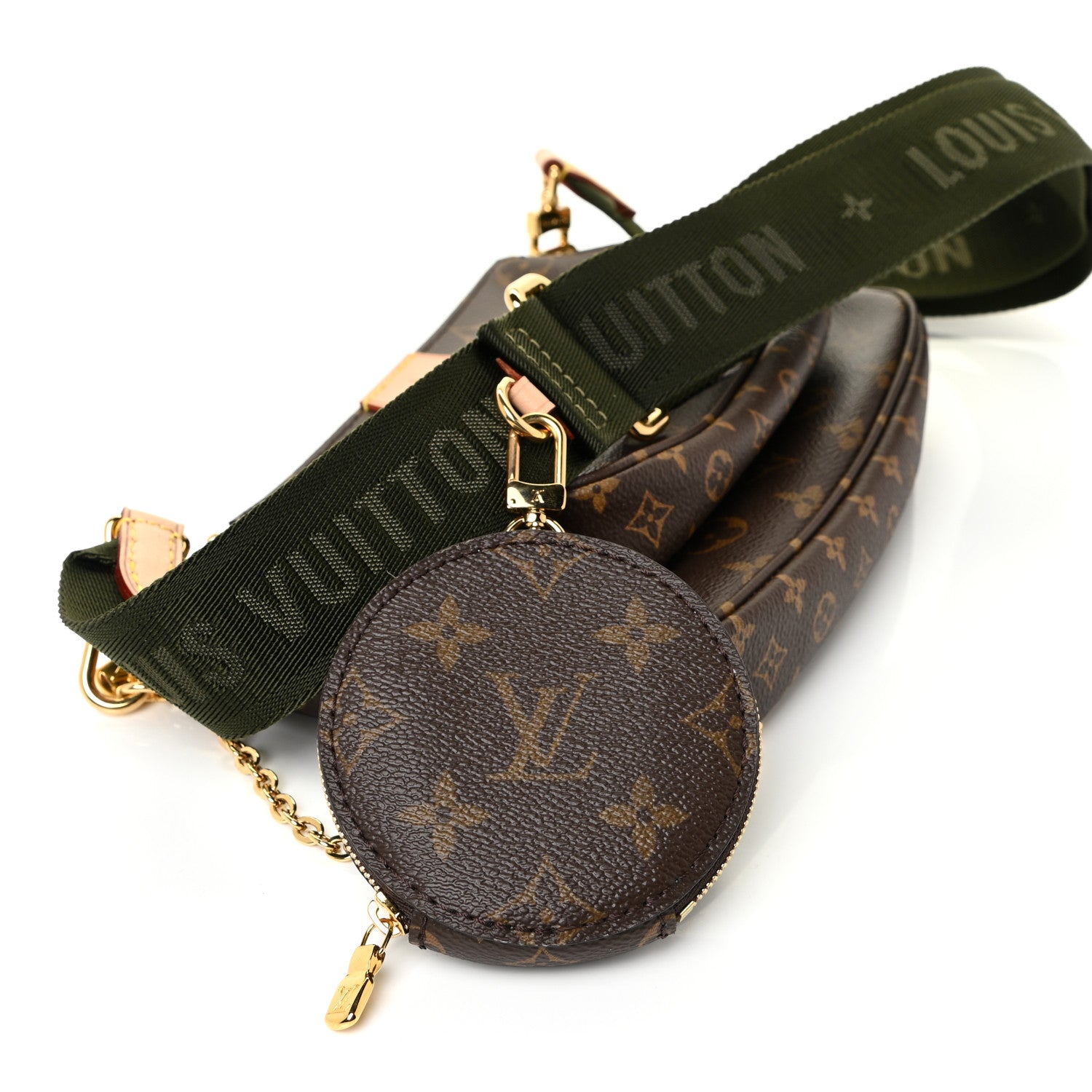 Louis Vuitton Monogram Multi Pochette Accessories Kaki 11 of 11