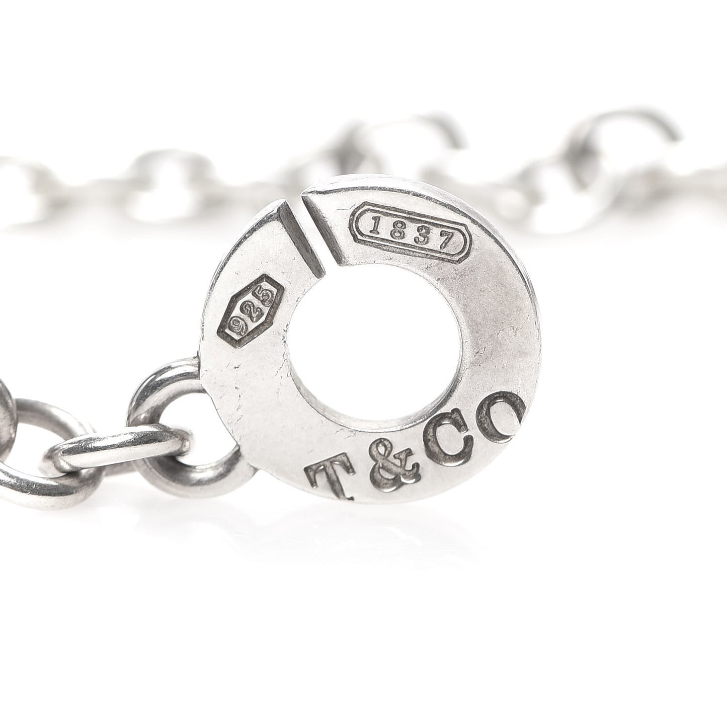 Sterling Silver 1837 Circle Clasp Necklace