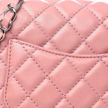 Chanel Lambskin Quilted Mini Square Flap Pink 10 of 13