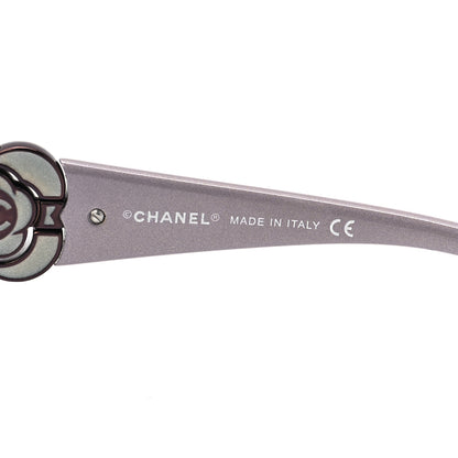Chanel Swarovski Crystal Camellia CC Sunglasses 4164-B Bronze 5 of 6