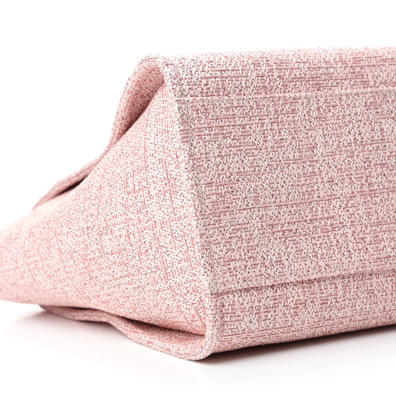 Chanel Lurex Boucle Deauville Medium Tote Pink 6 of 10