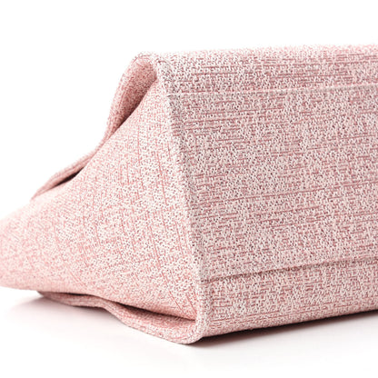 Chanel Lurex Boucle Deauville Medium Tote Pink 6 of 10