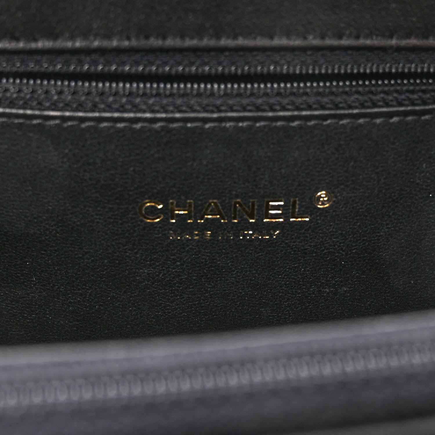 Chanel Caviar Quilted Medium CC Filigree Vanity Case Beige Black 7 of 11