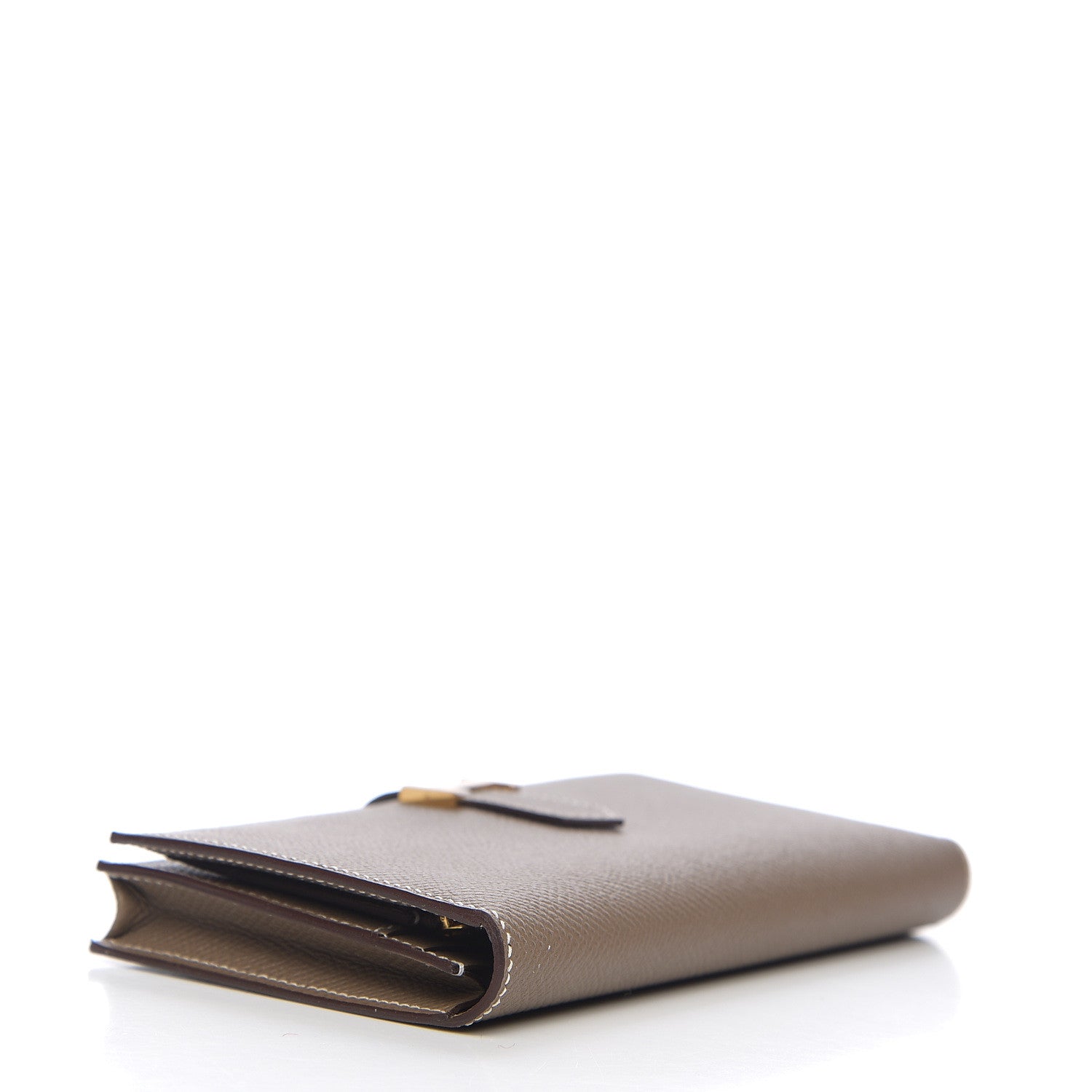Hermes Epsom Bearn Gusset Wallet Etoupe 3 of 7