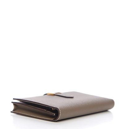 Hermes Epsom Bearn Gusset Wallet Etoupe 3 of 7