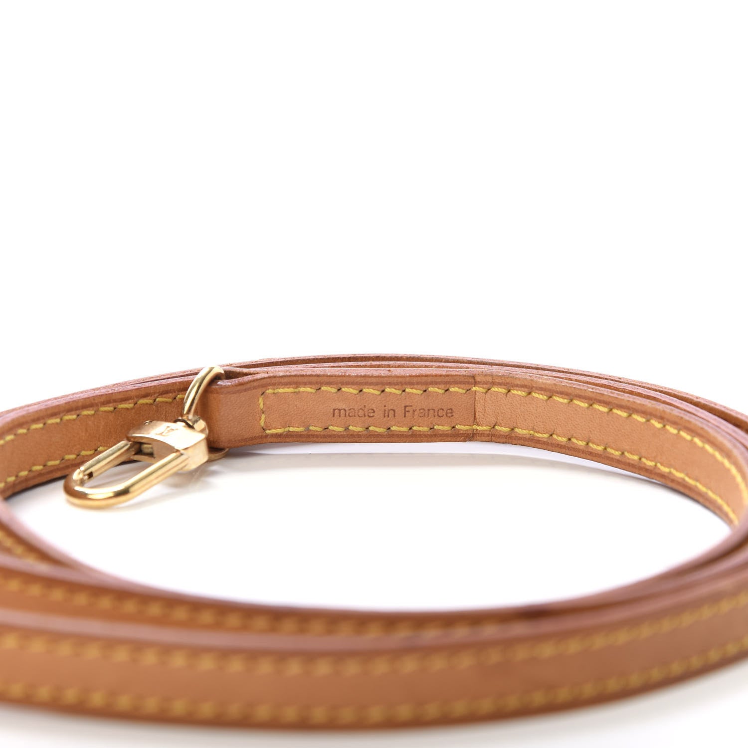 Louis Vuitton Vachetta 12mm Long Shoulder Strap VVN 3 of 6
