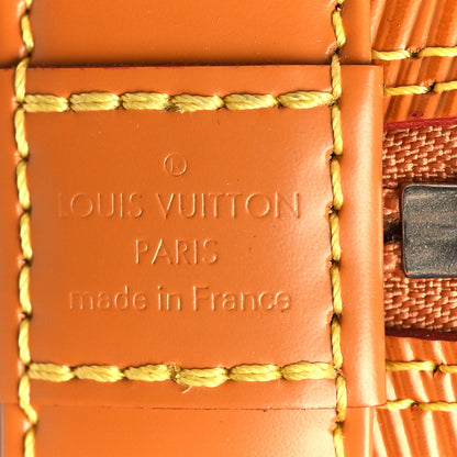 Louis Vuitton Epi Jacquard Alma BB Honey Gold 6 of 10