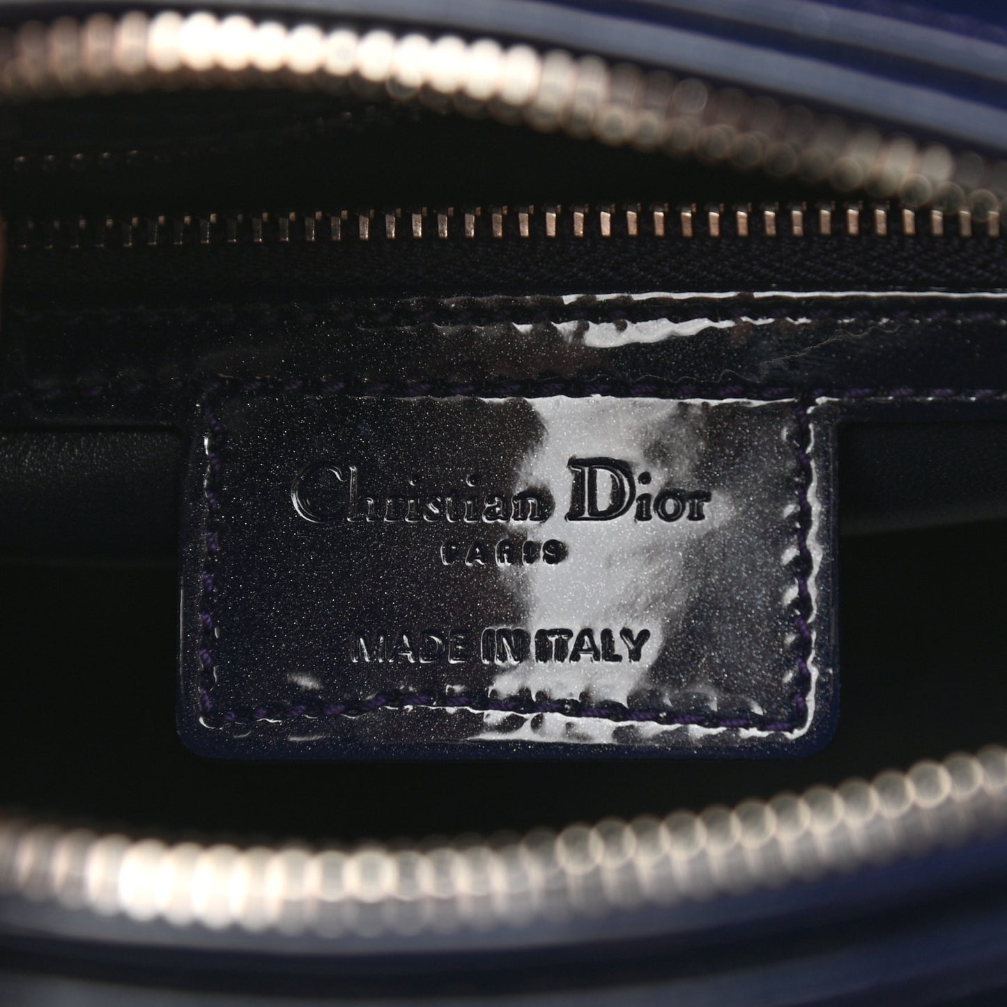 Patent Cannage Medium Lady Dior