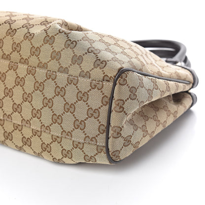 Gucci Monogram Medium Sukey Tote Dark Brown 10 of 11