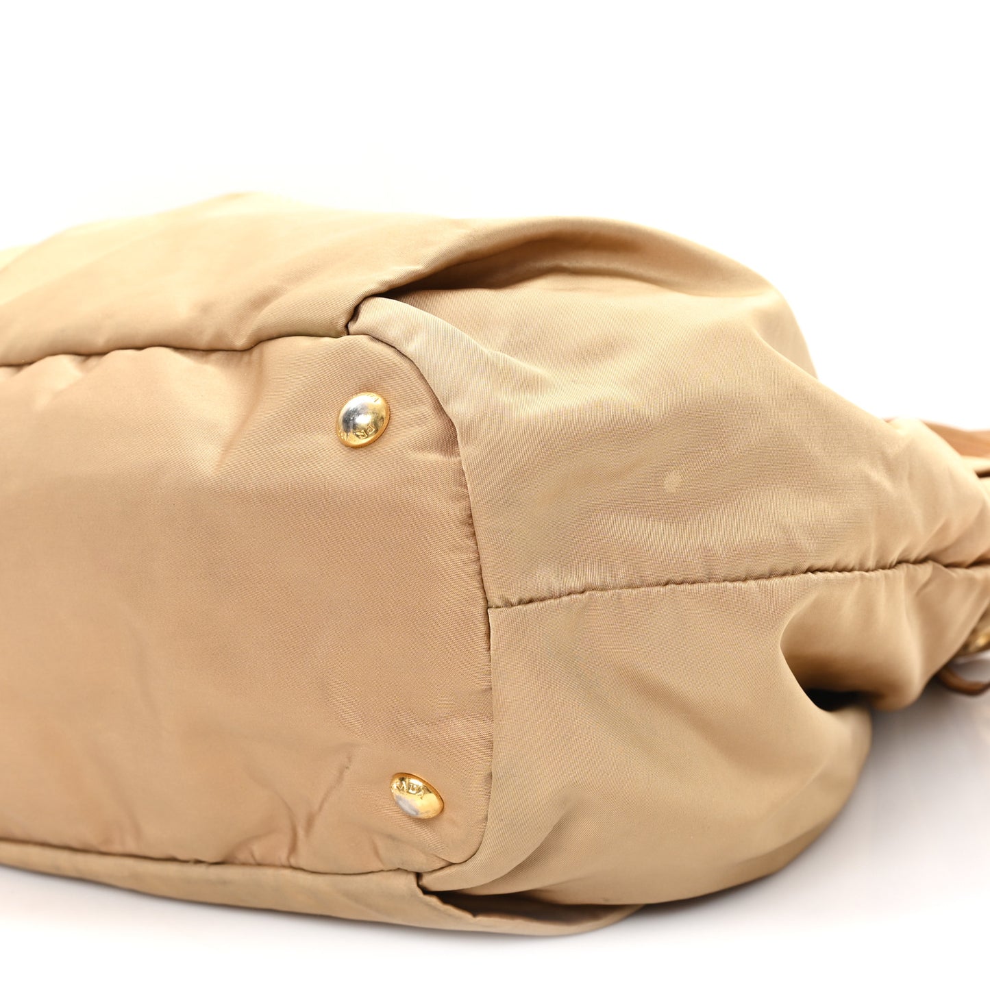 Nylon Jacquard Logo Drawstring Tote Sesamo