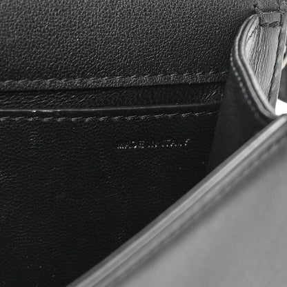 Valentino Garavani Calfskin Monochrome Vlogo Mini Loco Crossbody Bag Black 7 of 18