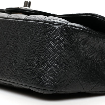 Chanel Caviar Quilted Mini Rectangular Flap Black 9 of 9
