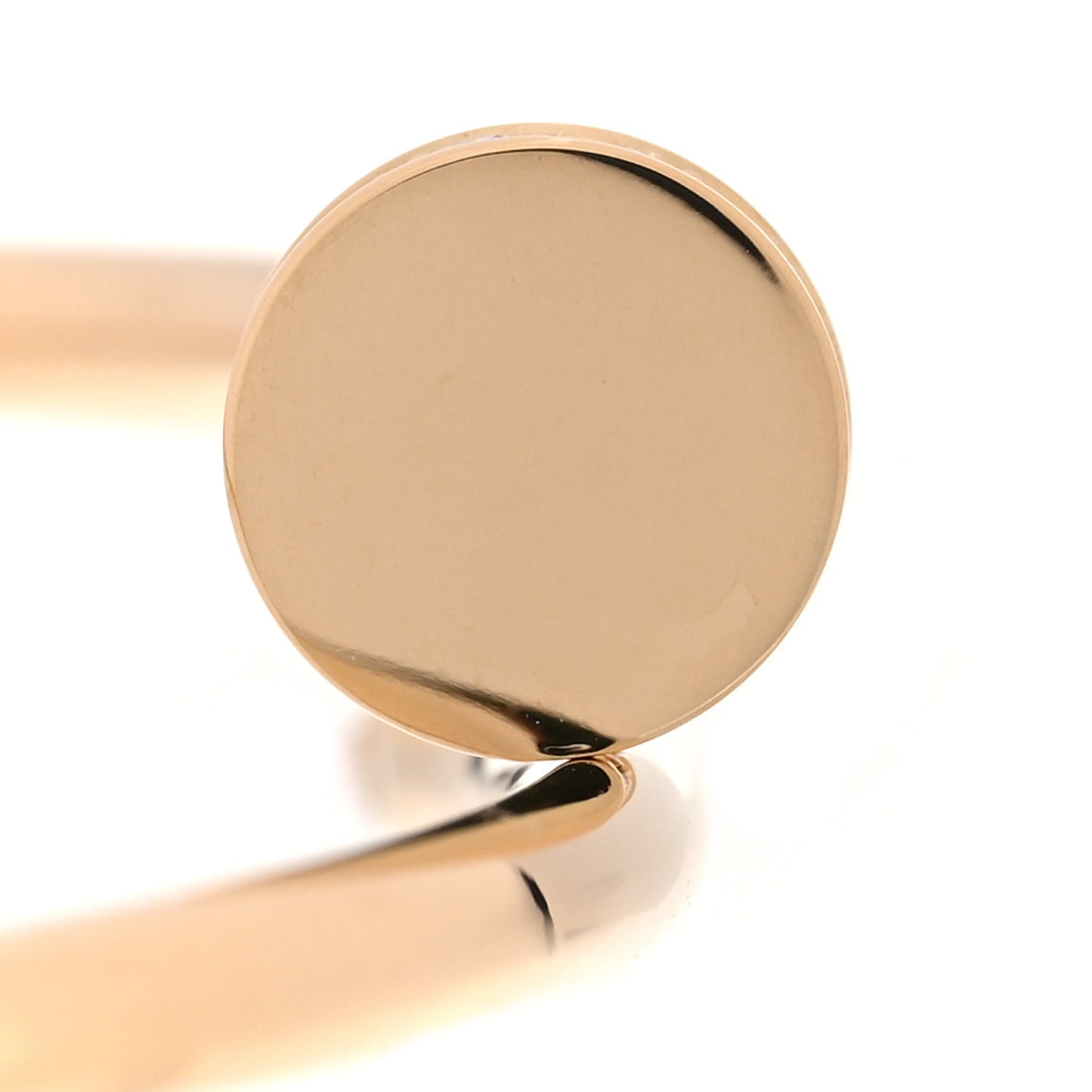 18K Yellow Gold Diamond Small Juste Un Clou Bracelet 15