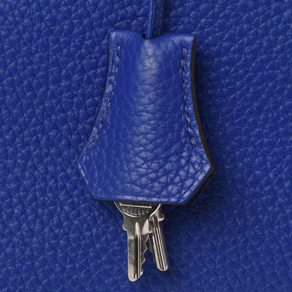Hermes Togo Birkin 35 Bleu Electrique 33 of 37