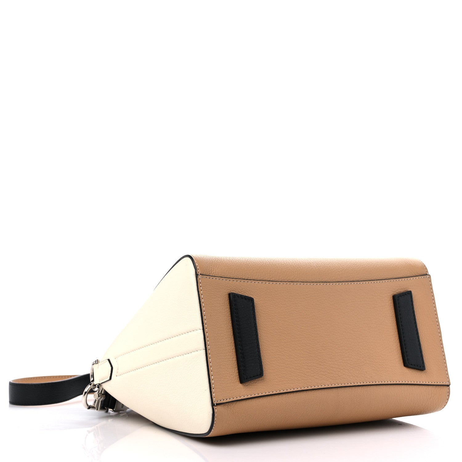 Givenchy Sugar Goatskin Small Bi-Color Antigona Light Beige 4 of 8