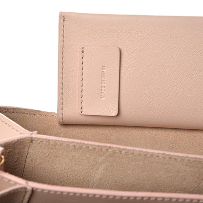 Chloe Smooth Calfskin Drew Bijou Clutch Cement Pink 8 of 9