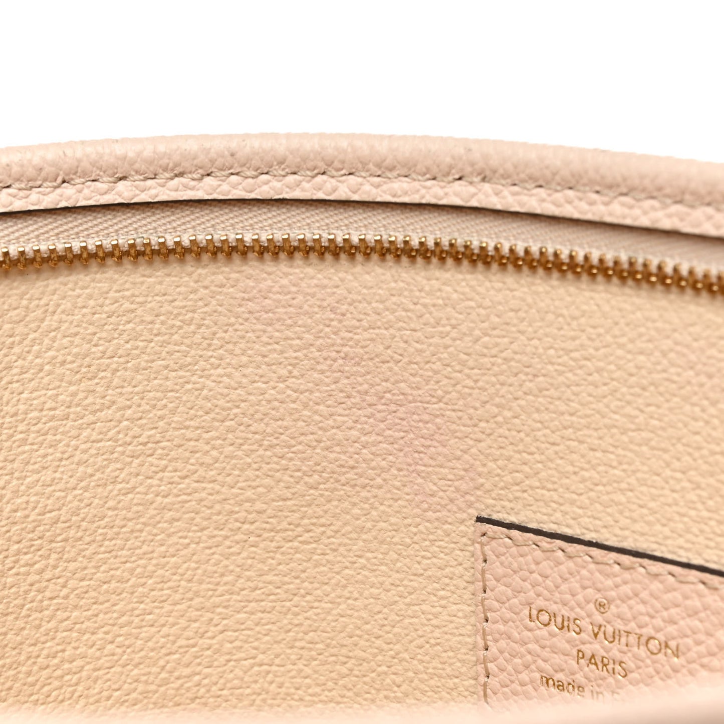 Empreinte Monogram Giant By The Pool Toiletry Pouch 26 Cream Saffron
