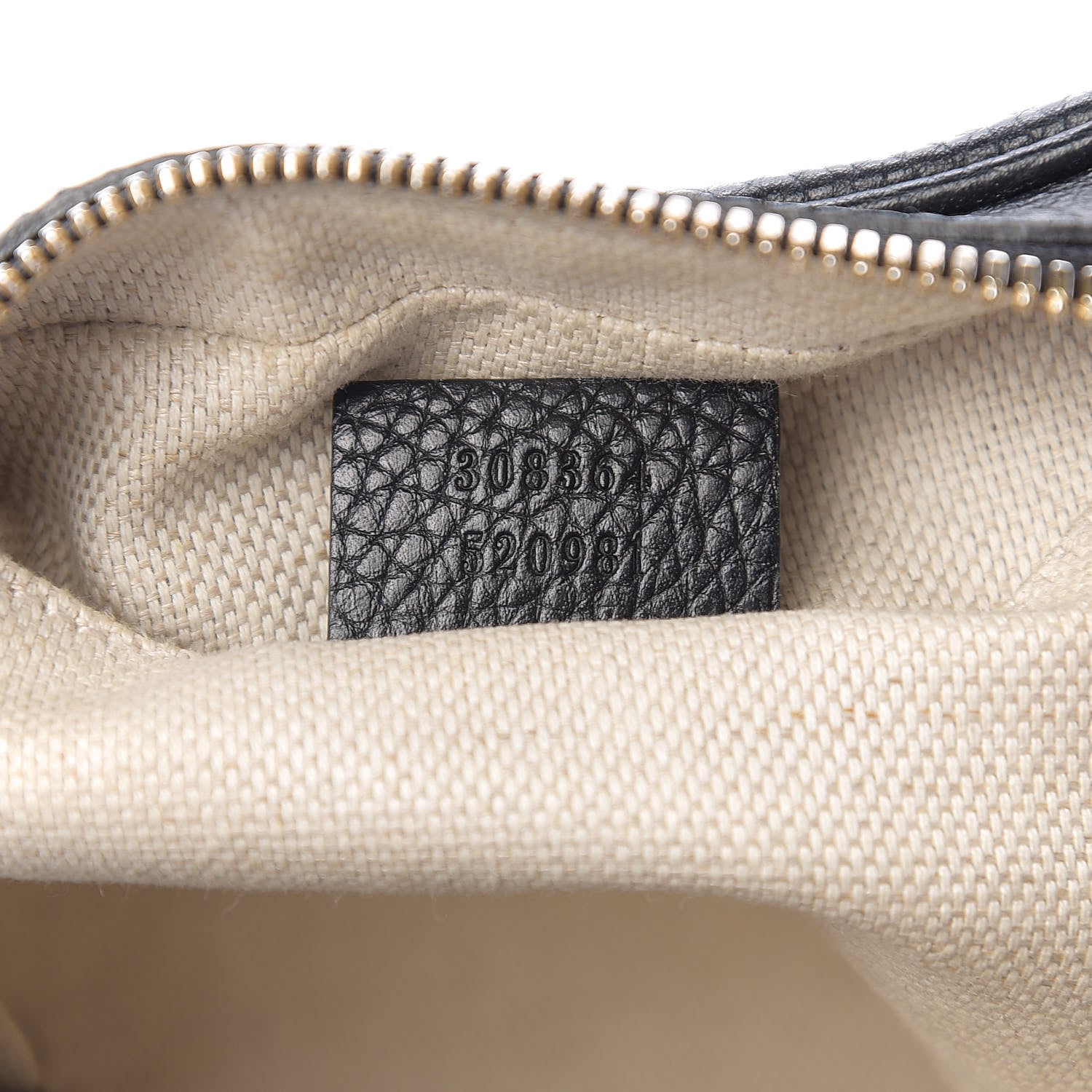 Gucci Pebbled Calfskin Small Soho Disco Bag Black 6 of 9