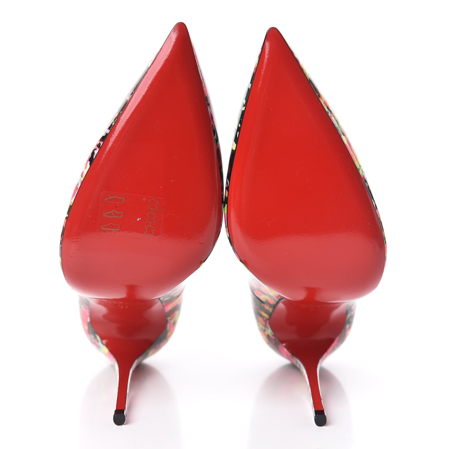 Christian Louboutin Patent Granite So Kate 120 Pumps 37 Multicolor 5 of 9