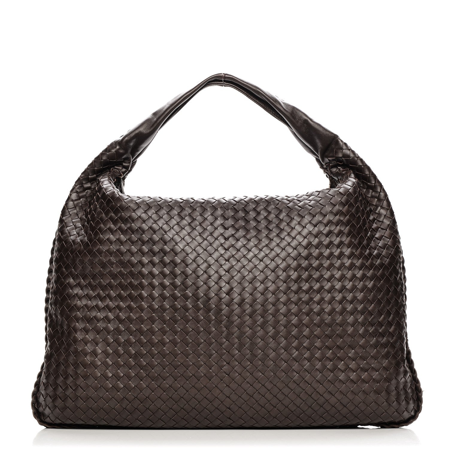 Bottega Veneta Nappa Intrecciato Maxi Veneta Hobo Ebano 1 of 6