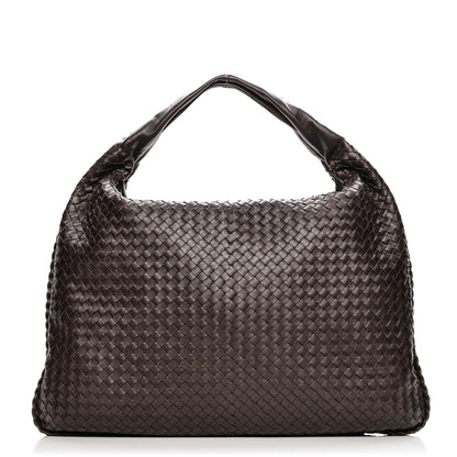 Bottega Veneta Nappa Intrecciato Maxi Veneta Hobo Ebano 1 of 6
