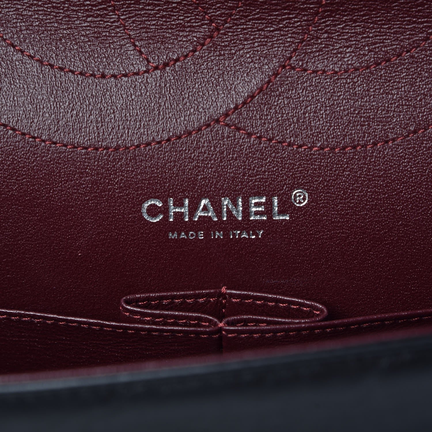 Chanel Aged Calfskin Chevron Quilted 2.55 Reissue 227 Flap So Black 6 of 10