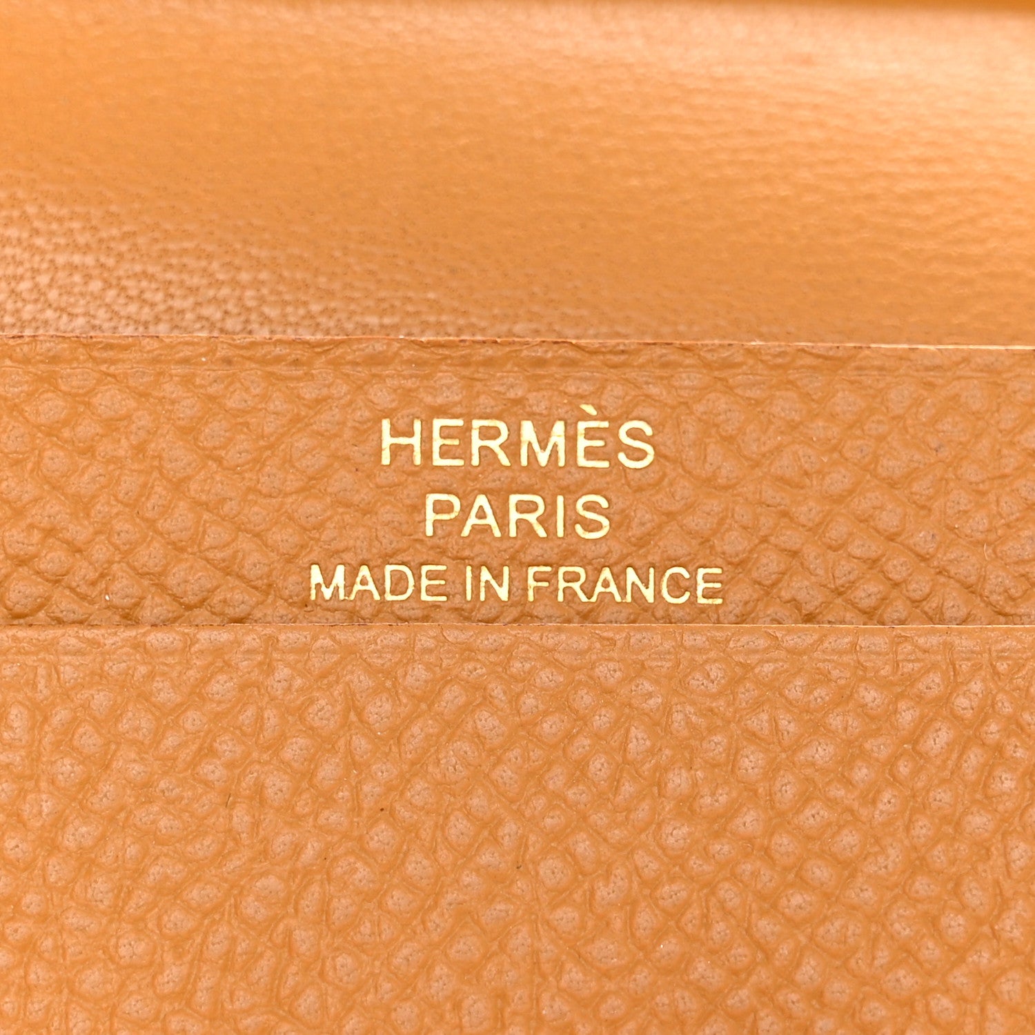 Hermes Epsom Bearn Card Holder Wallet Sesame 6 of 10