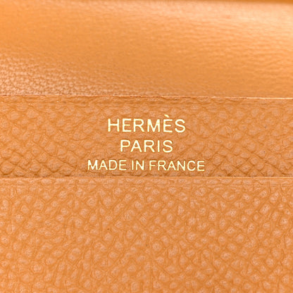 Hermes Epsom Bearn Card Holder Wallet Sesame 6 of 10