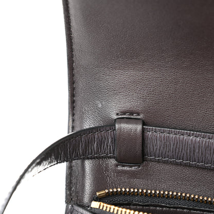 Celine Liege Calfskin Medium Classic Box Flap Bag Liquorice 12 of 12