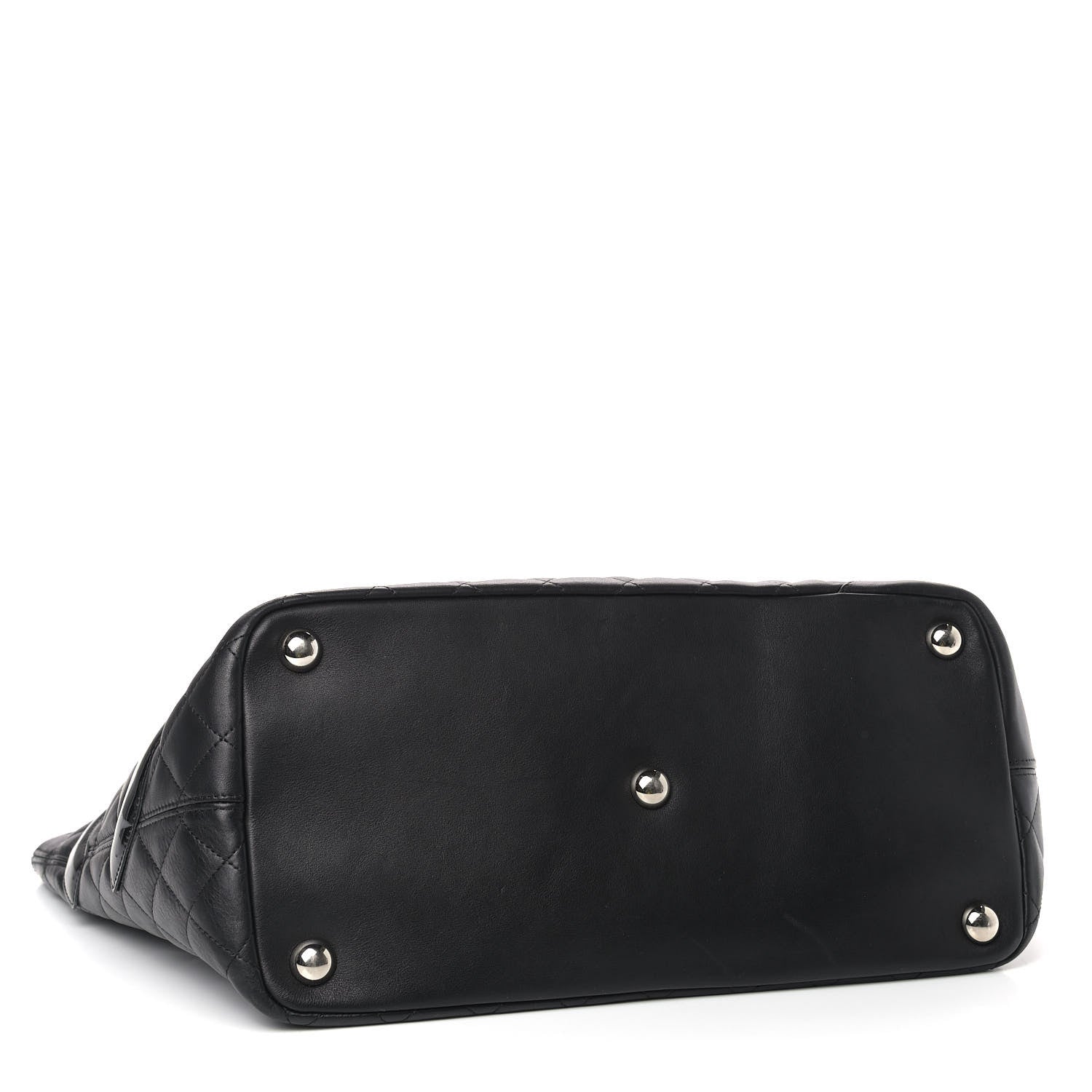 Chanel Calfskin Quilted Large Cambon Tote Black 5 of 10
