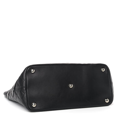 Chanel Calfskin Quilted Large Cambon Tote Black 5 of 10