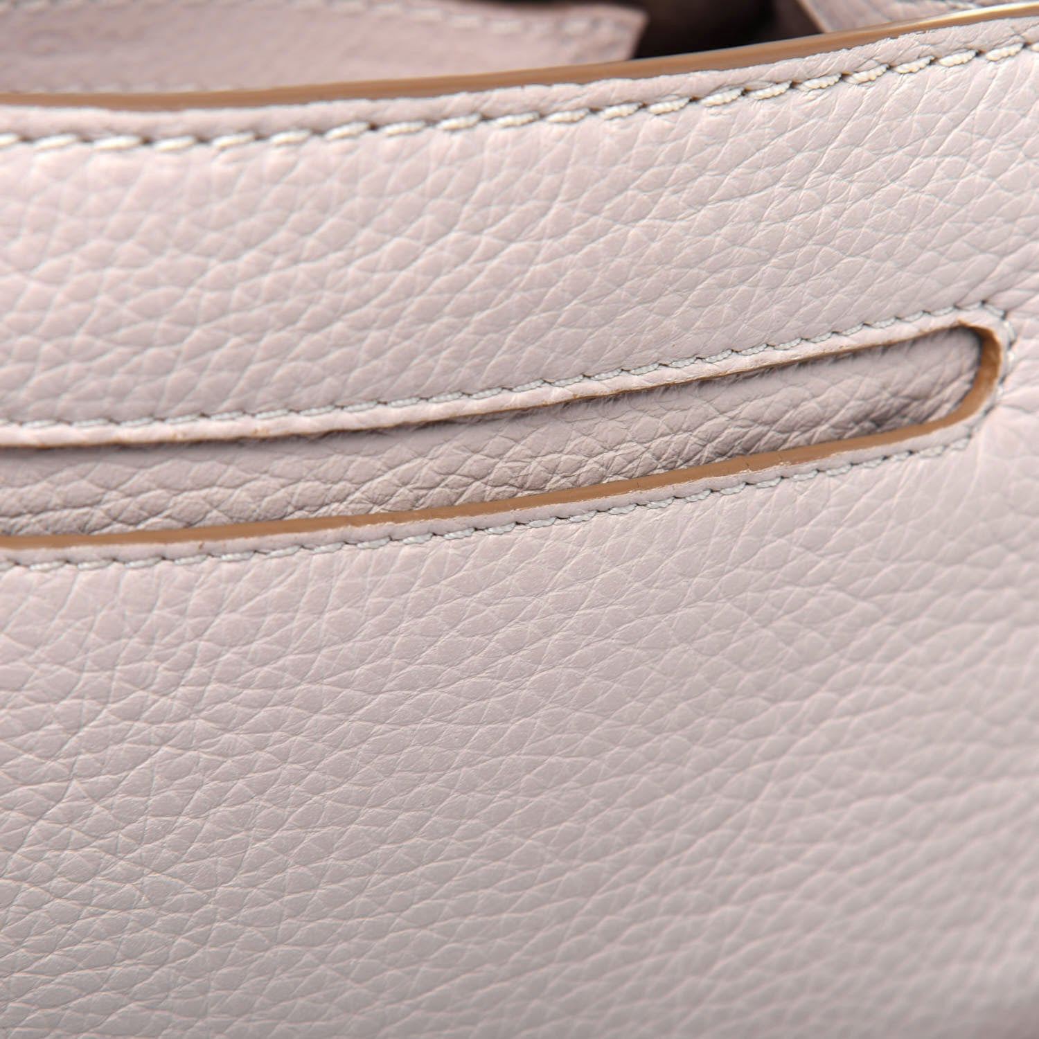 Chloe Calfskin Mini Marcie Round Crossbody Bag Abstract White 12 of 22