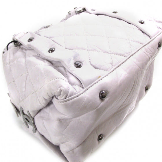 Ligne Small Tote Bag White
