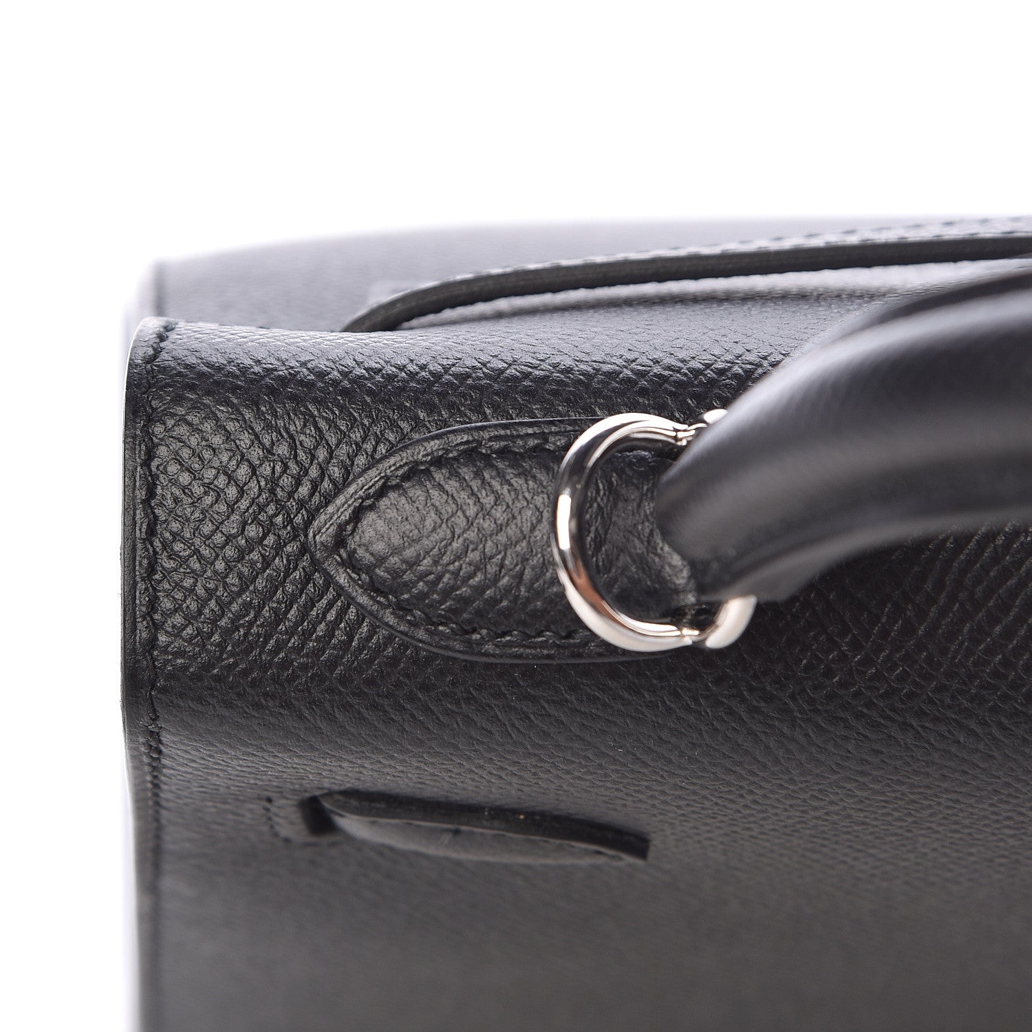 Hermes Epsom Kelly Sellier 25 Black 9 of 38