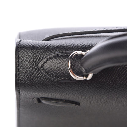 Hermes Epsom Kelly Sellier 25 Black 9 of 38